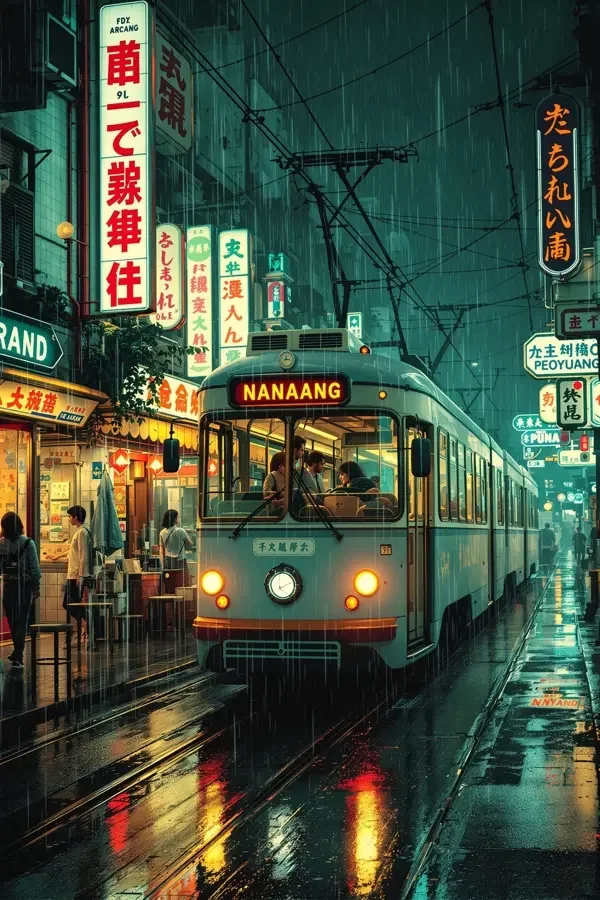 深夜的出租车 电影海报
